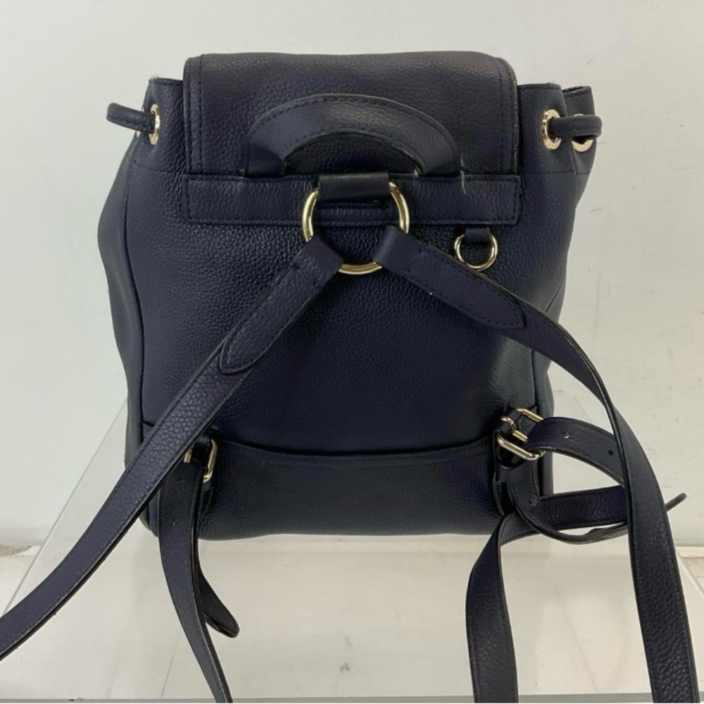 Coach Blue Mini Turnlock Rucksack - Picture 2 of 7